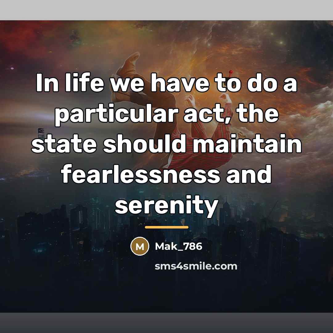 “In life we have to do a particular act, the…” quote by Mak_786