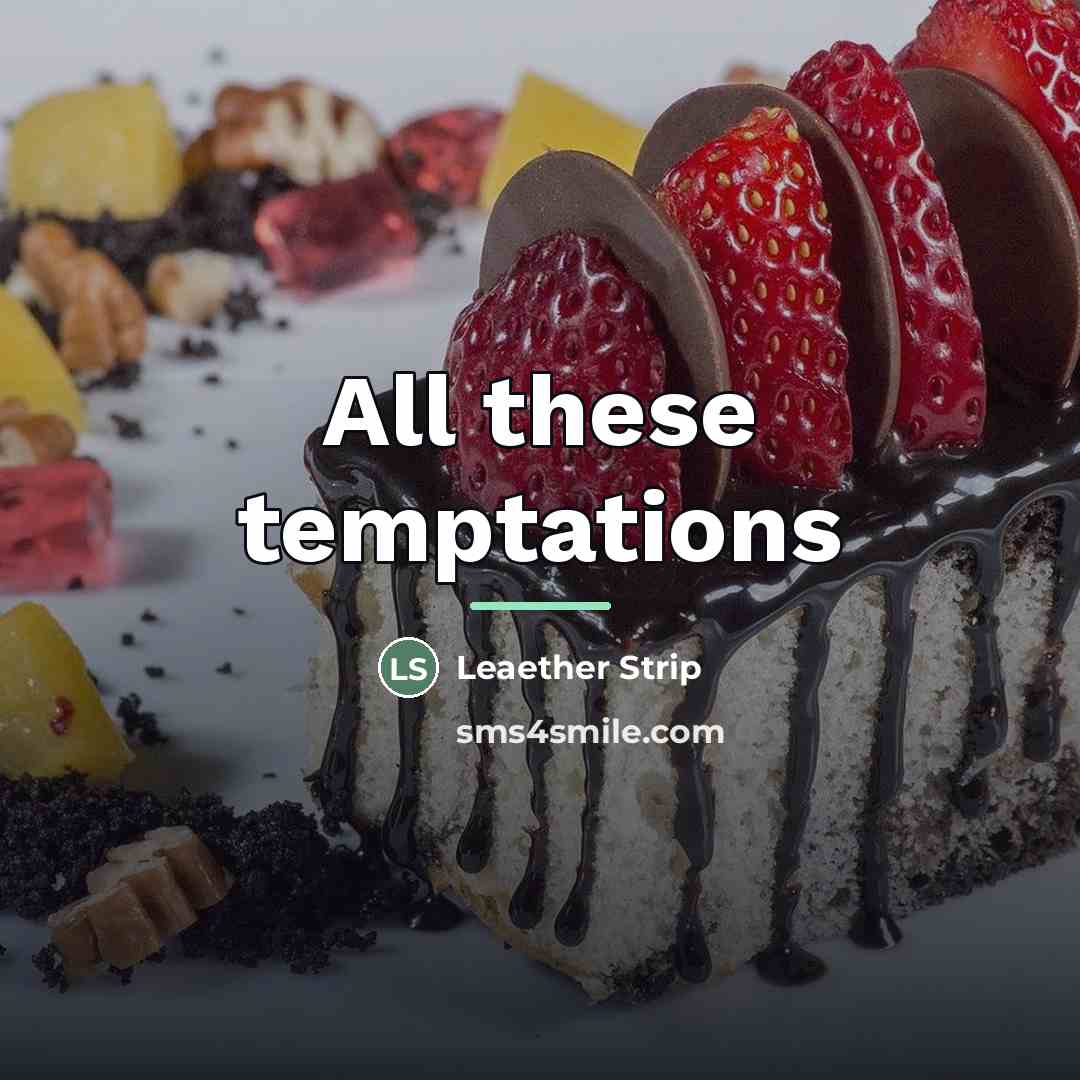 “All these temptations…” quote by Leaether Strip