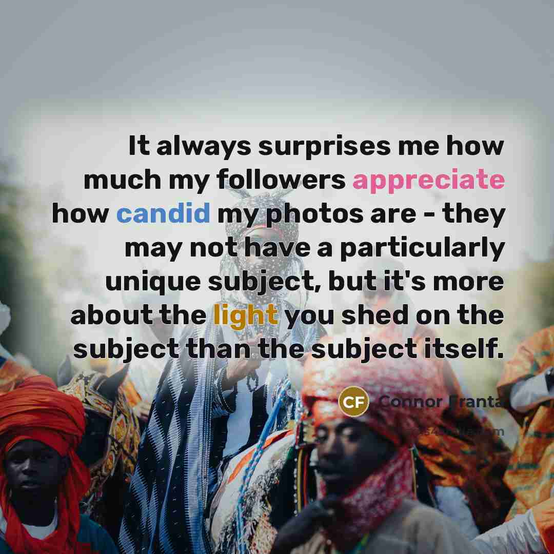 “It always surprises me how much my followers appreciate how…” quote by Connor Franta