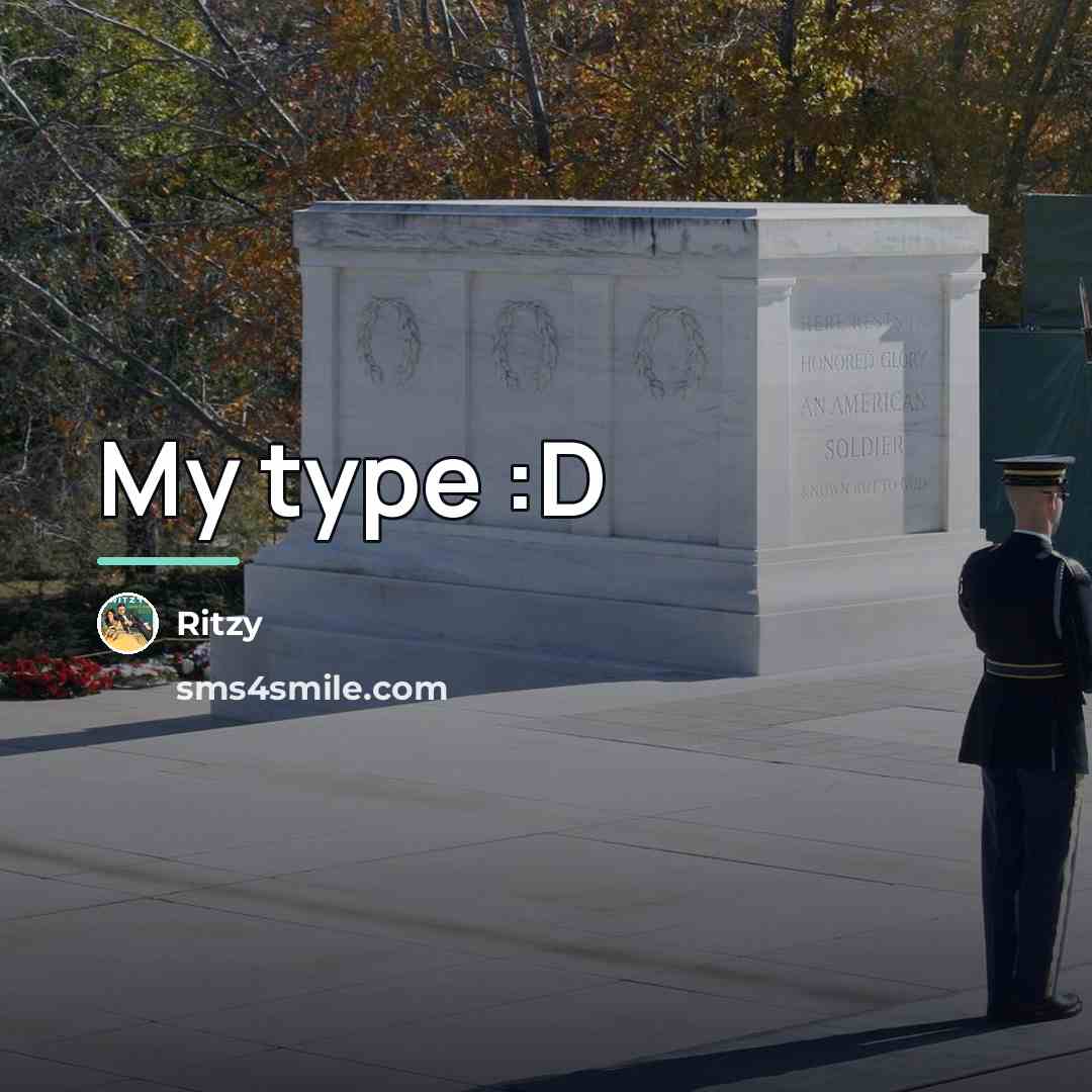 “My type :D…” quote by Ritzy