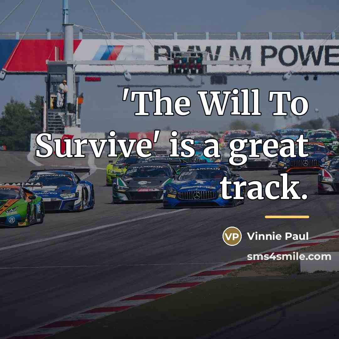 “'The Will To Survive' is a great track.…” quote by Vinnie Paul