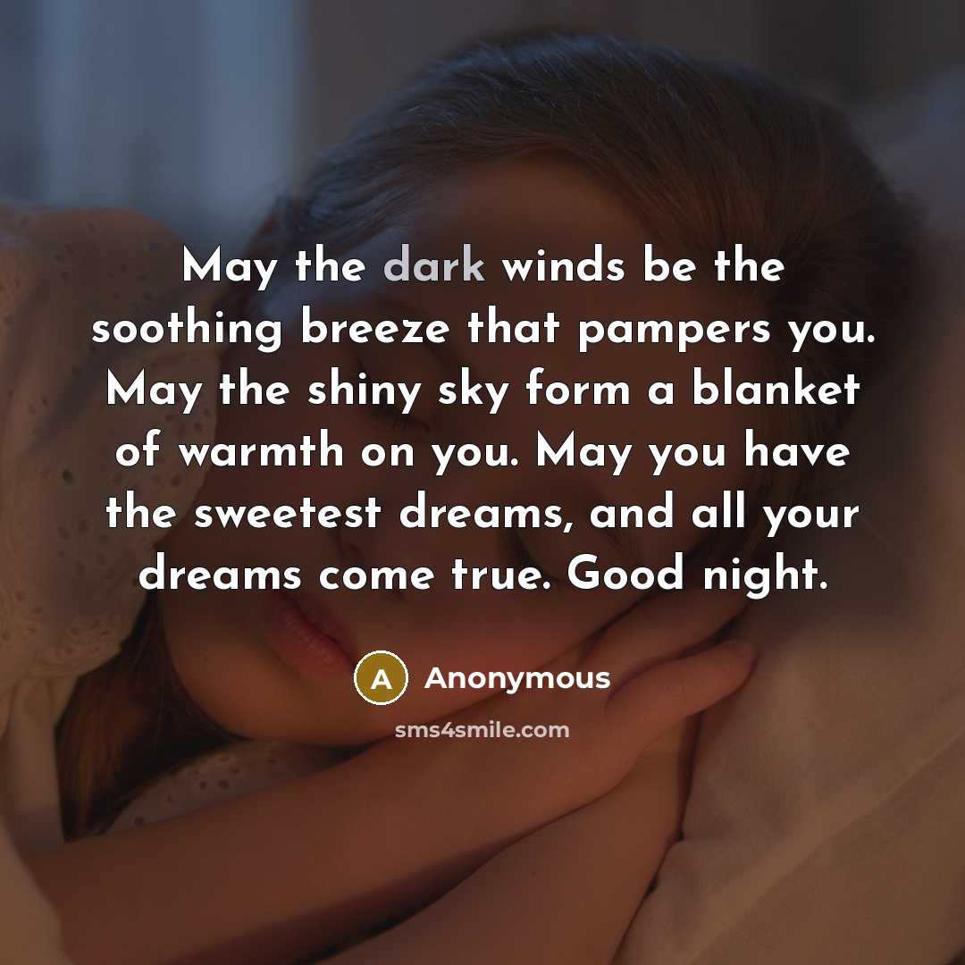 “May the dark winds be the soothing breeze that pampers…” quote by Anonymous