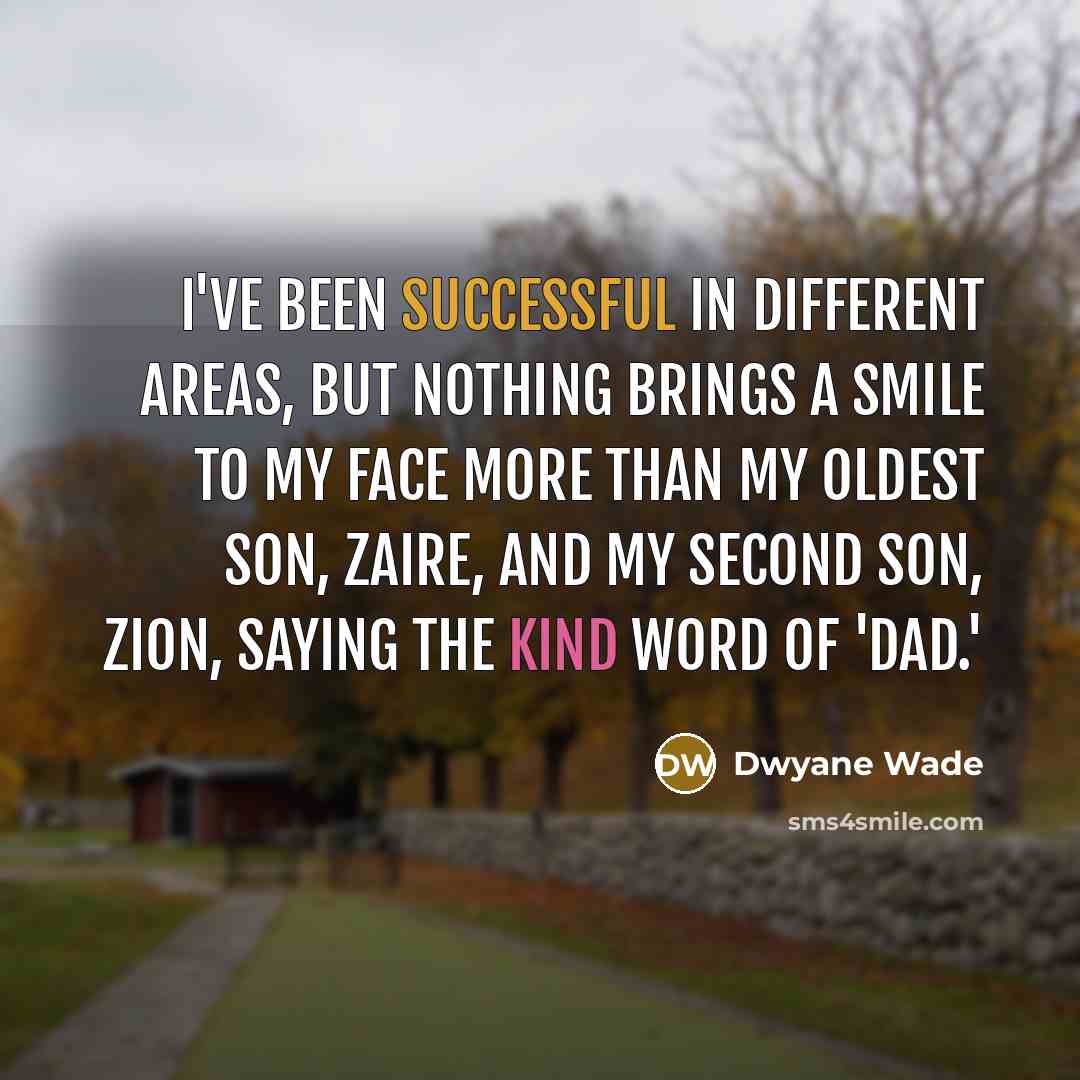 “I've been successful in different areas, but nothing brings a…” quote by Dwyane Wade