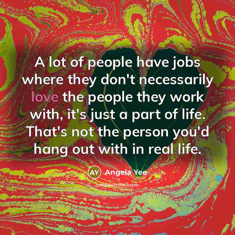 “A lot of people have jobs where they don't necessarily…” quote by Angela Yee