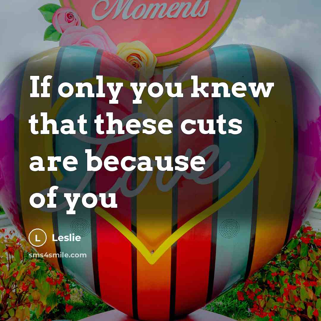 “If only you knew that these cuts are because of…” quote by Leslie