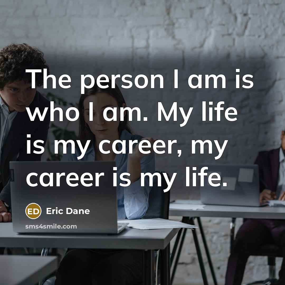 “The person I am is who I am. My life…” quote by Eric Dane