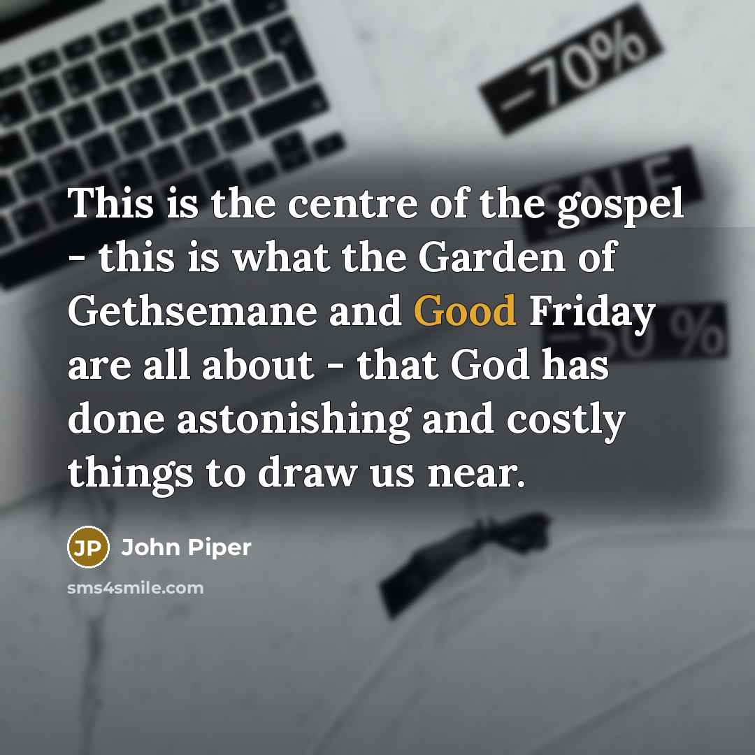 “This is the centre of the gospel - this is…” quote by John Piper
