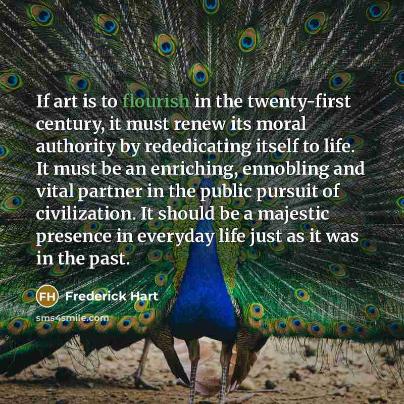 “If art is to flourish in the twenty-first century, it…” quote by Frederick Hart