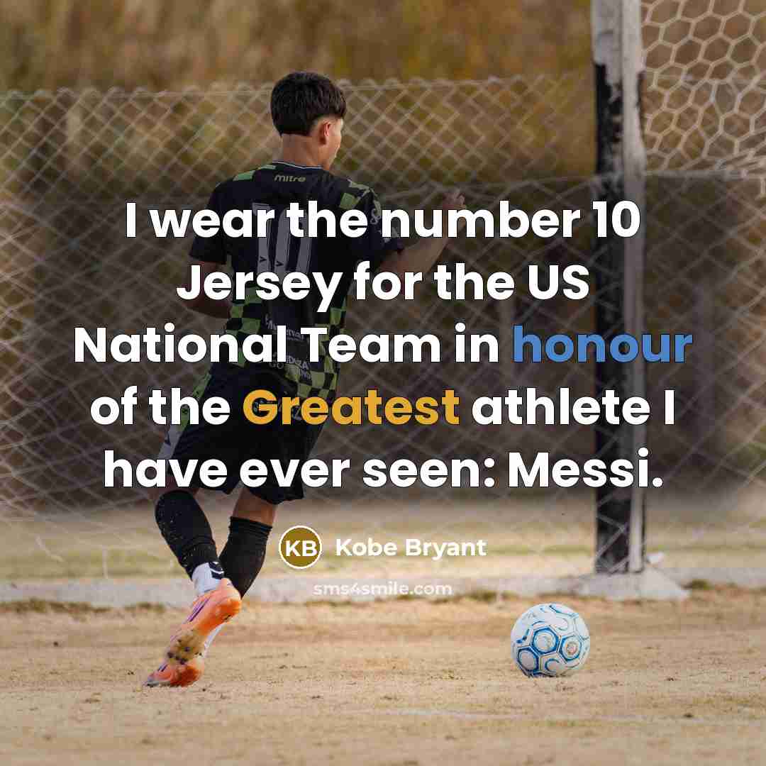 “I wear the number 10 Jersey for the US National…” quote by Kobe Bryant