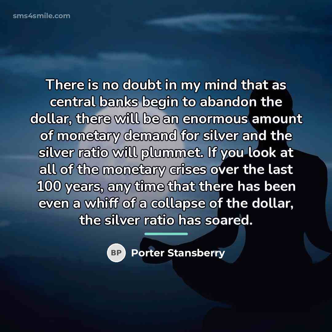 “There is no doubt in my mind that as central…” quote by Porter Stansberry