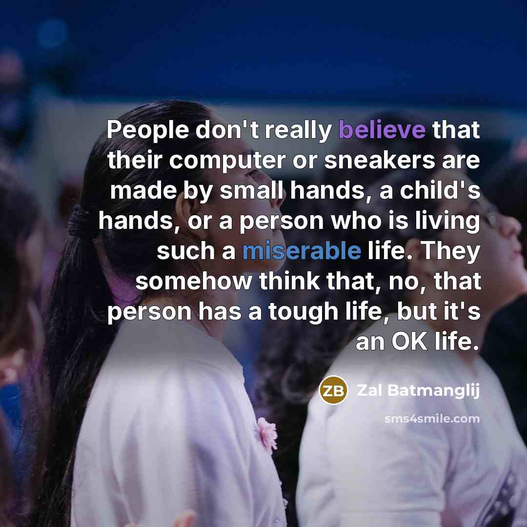 “People don't really believe that their computer or sneakers are…” quote by Zal Batmanglij