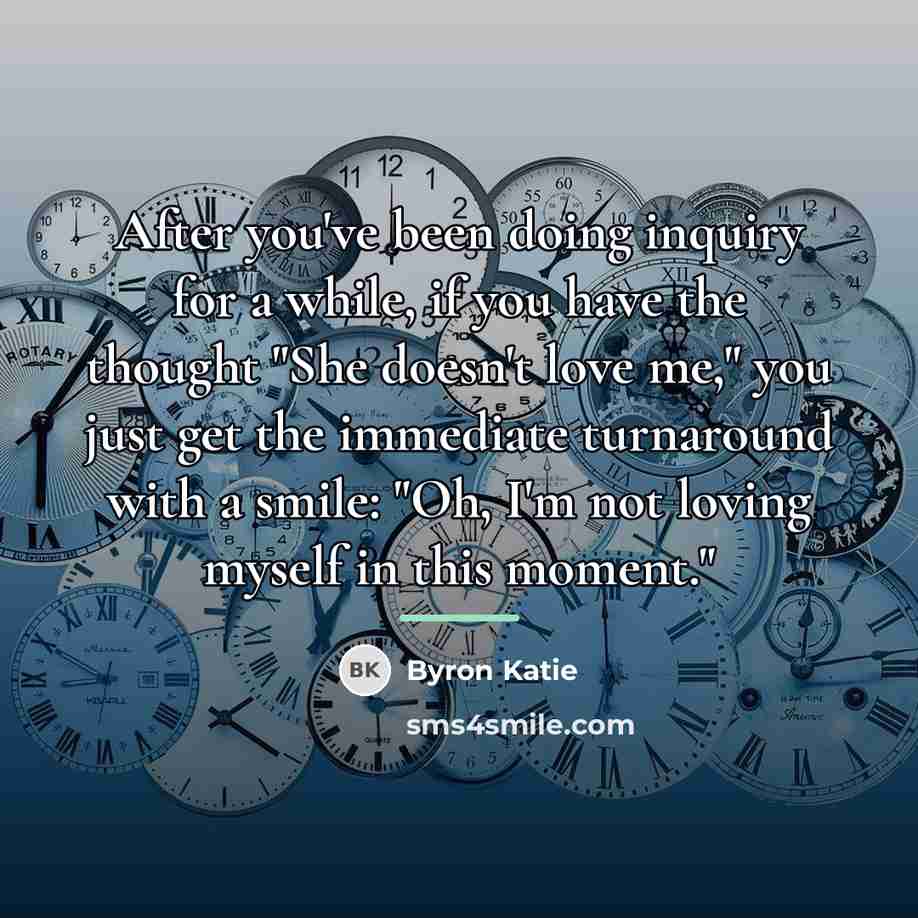 “After you've been doing inquiry for a while, if you…” quote by Byron Katie