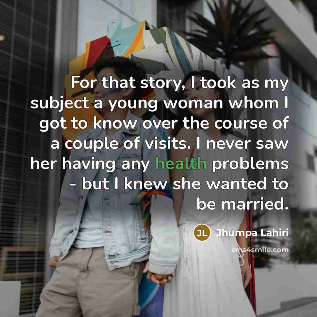 “For that story, I took as my subject a young…” quote by Jhumpa Lahiri