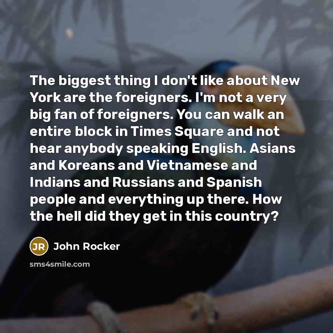 “The biggest thing I don't like about New York are…” quote by John Rocker