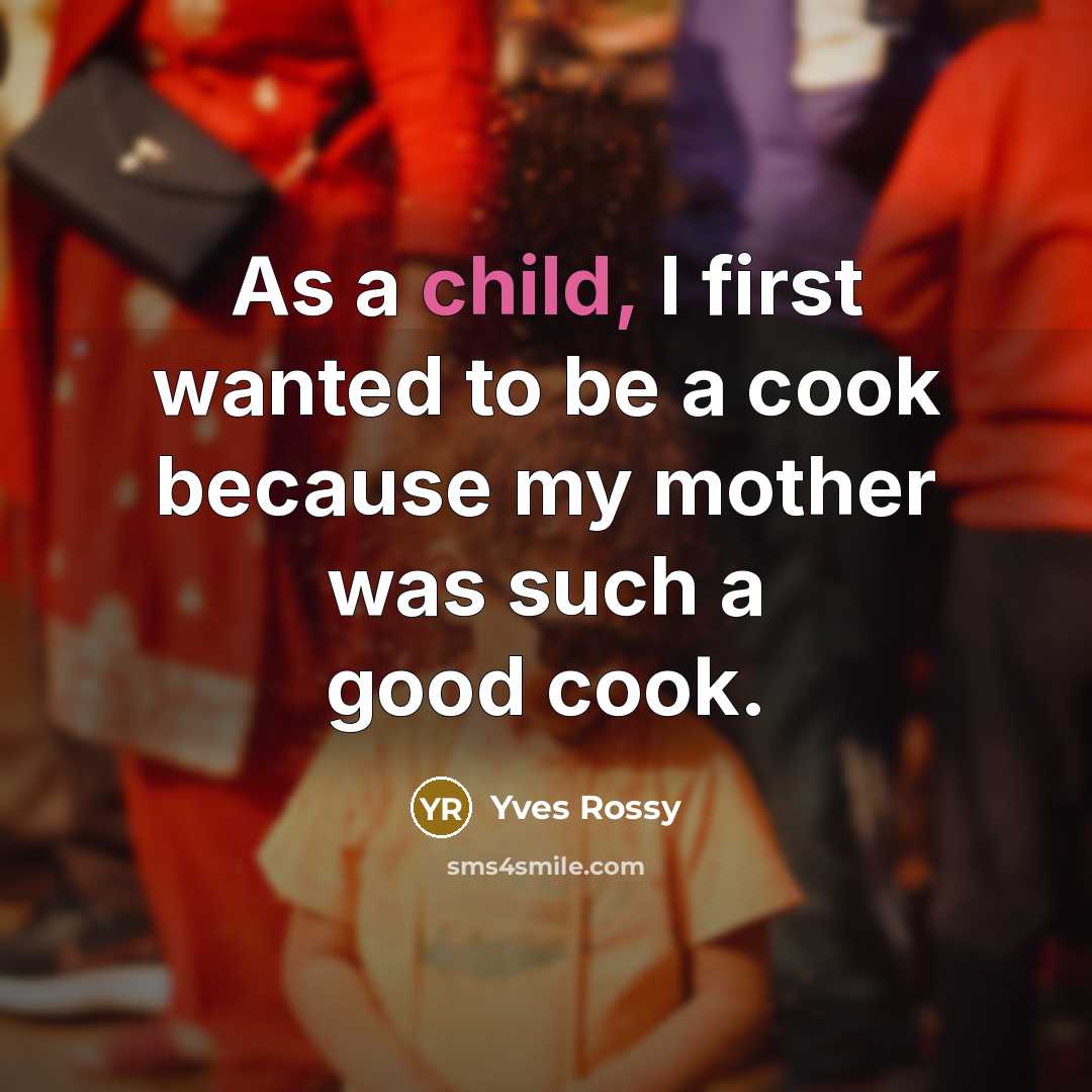 “As a child, I first wanted to be a cook…” quote by Yves Rossy