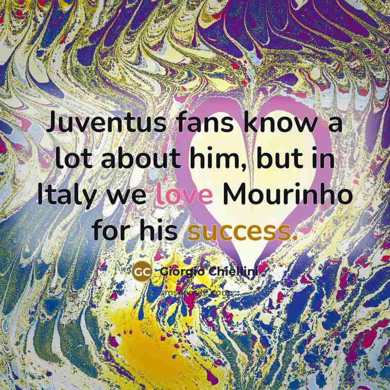 “Juventus fans know a lot about him, but in Italy…” quote by Giorgio Chiellini