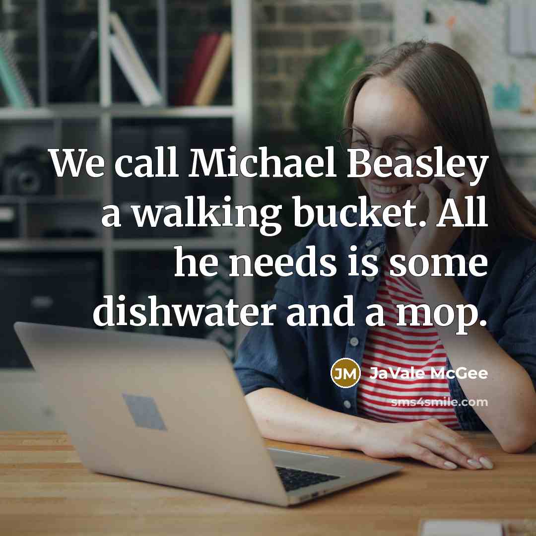 “We call Michael Beasley a walking bucket. All he needs…” quote by JaVale McGee