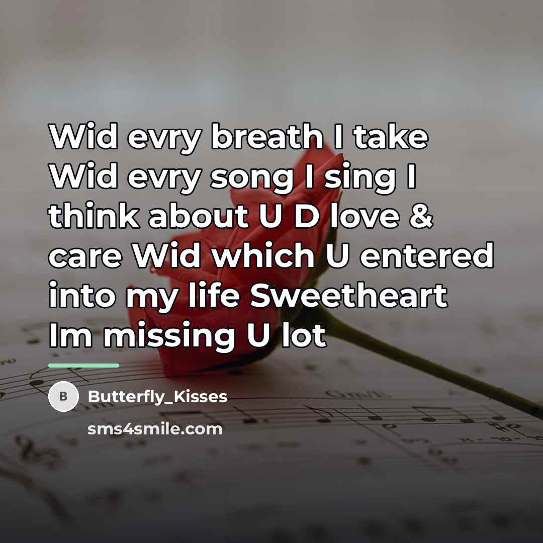 “Wid evry breath I take Wid evry song I sing…” quote by Butterfly_Kisses