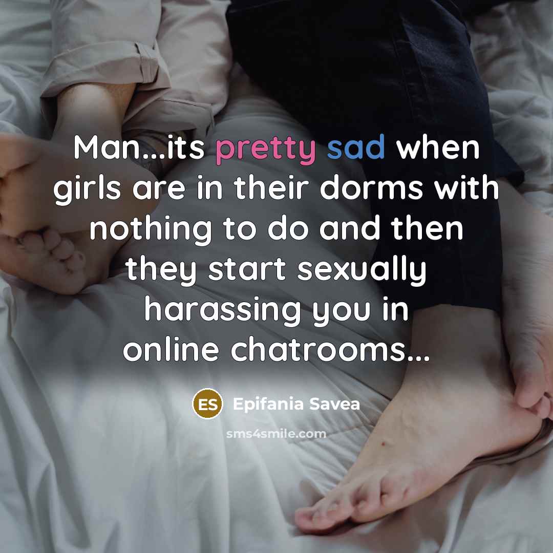 “Man...its pretty sad when girls are in their dorms with…” quote by Epifania Savea