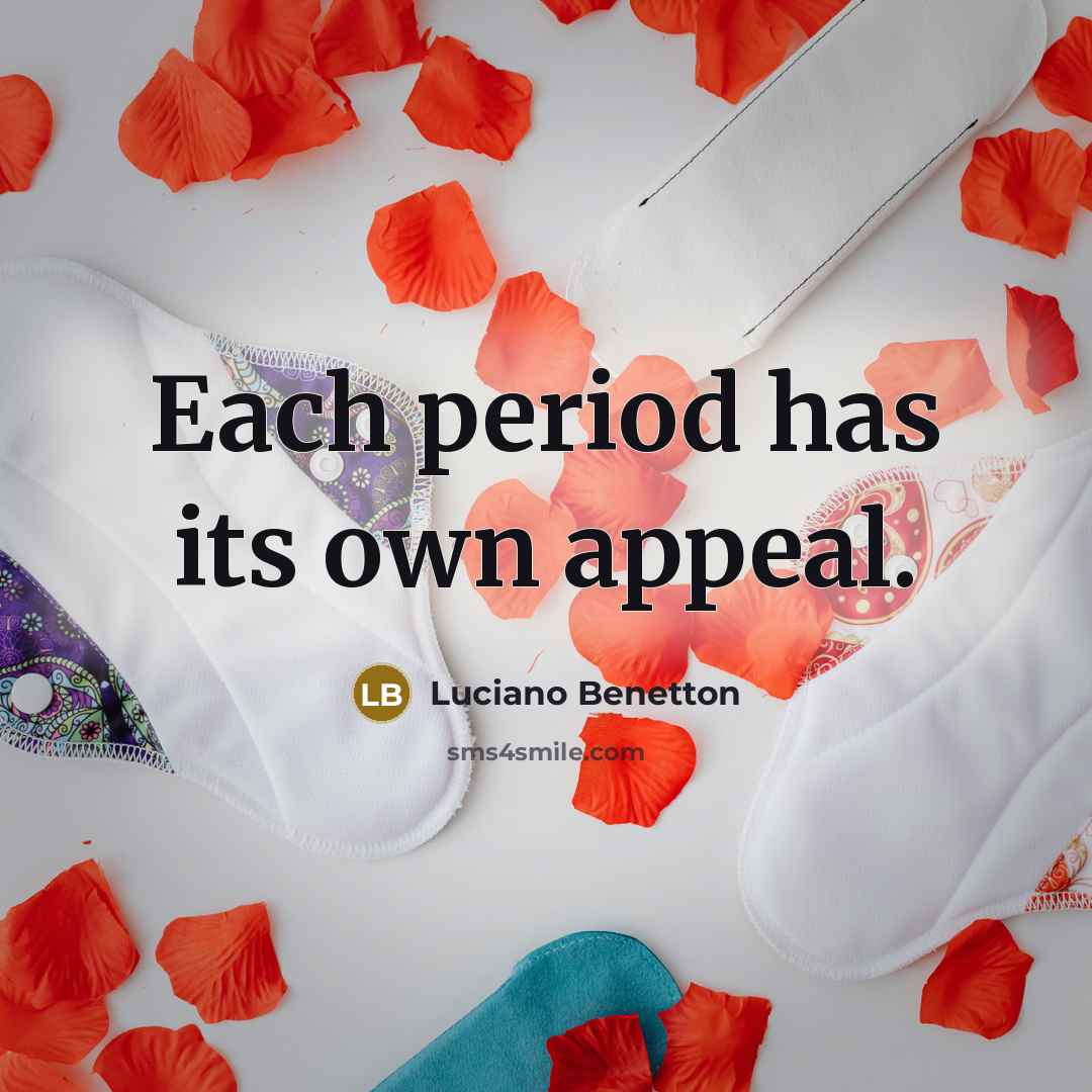 “Each period has its own appeal.…” quote by Luciano Benetton
