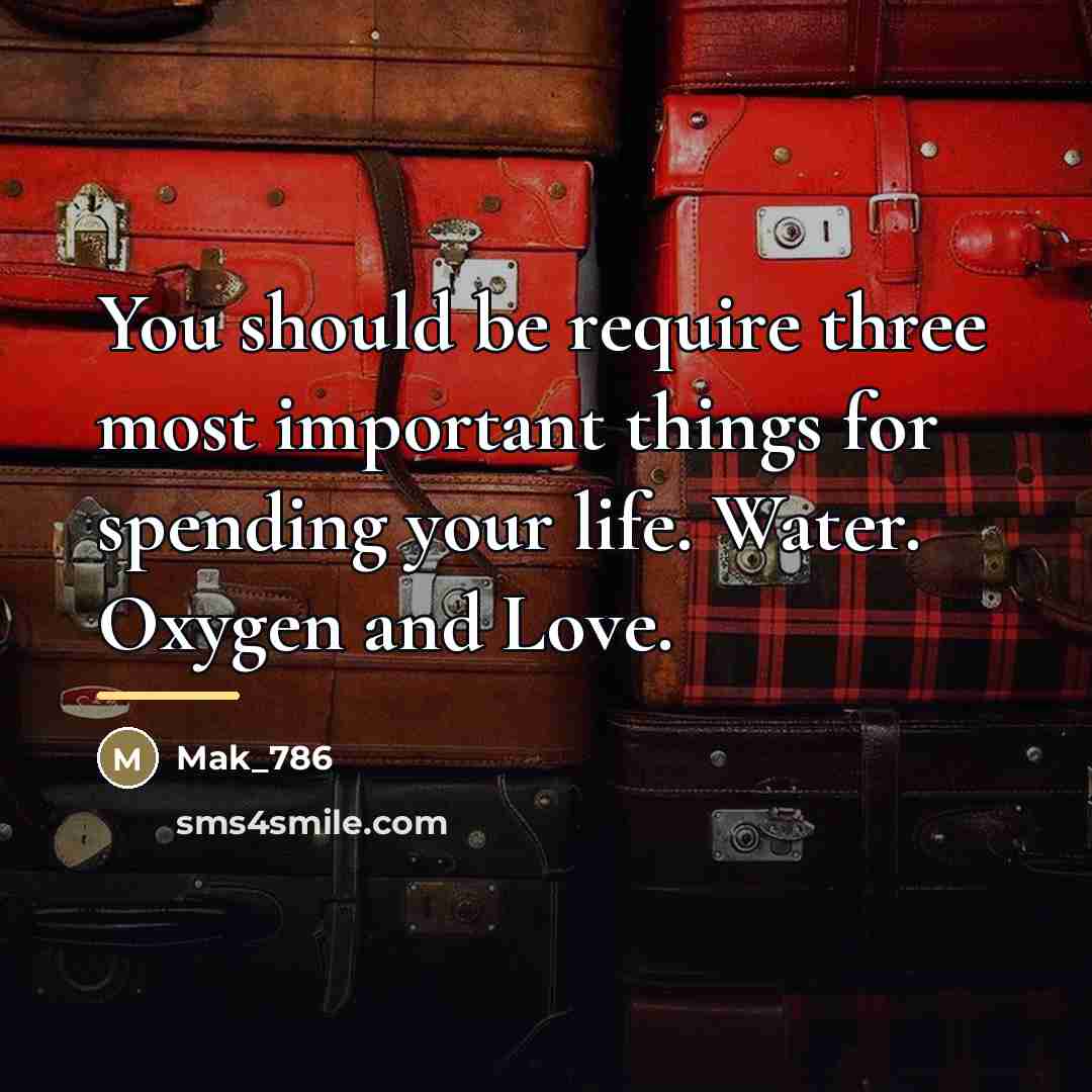 “You should be require three most important things for spending…” quote by Mak_786