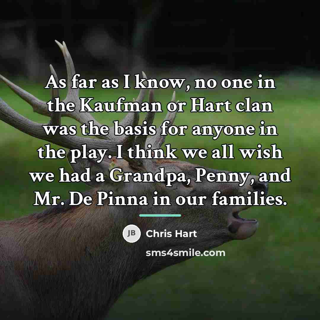 “As far as I know, no one in the Kaufman…” quote by Chris Hart