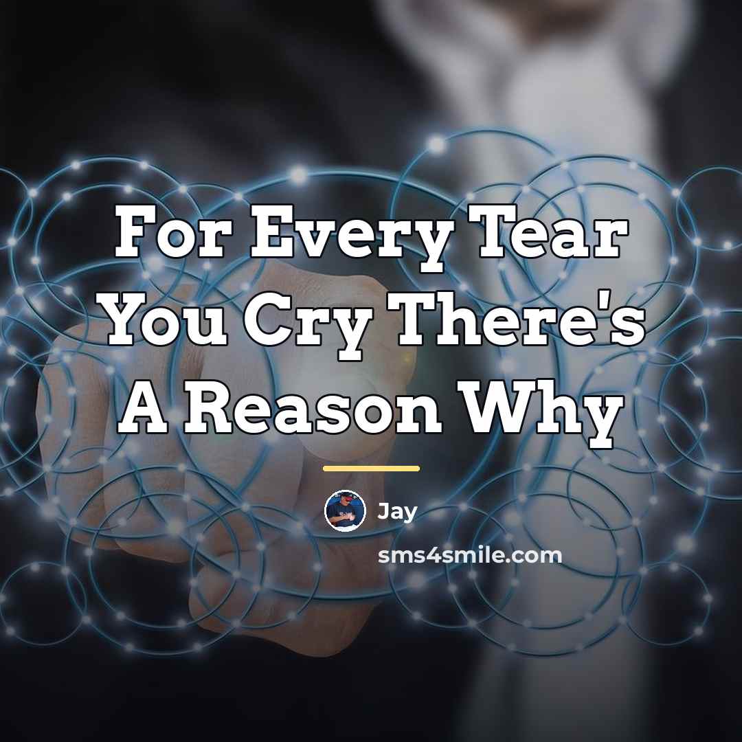 “For Every Tear You Cry There's A Reason Why…” quote by Jay