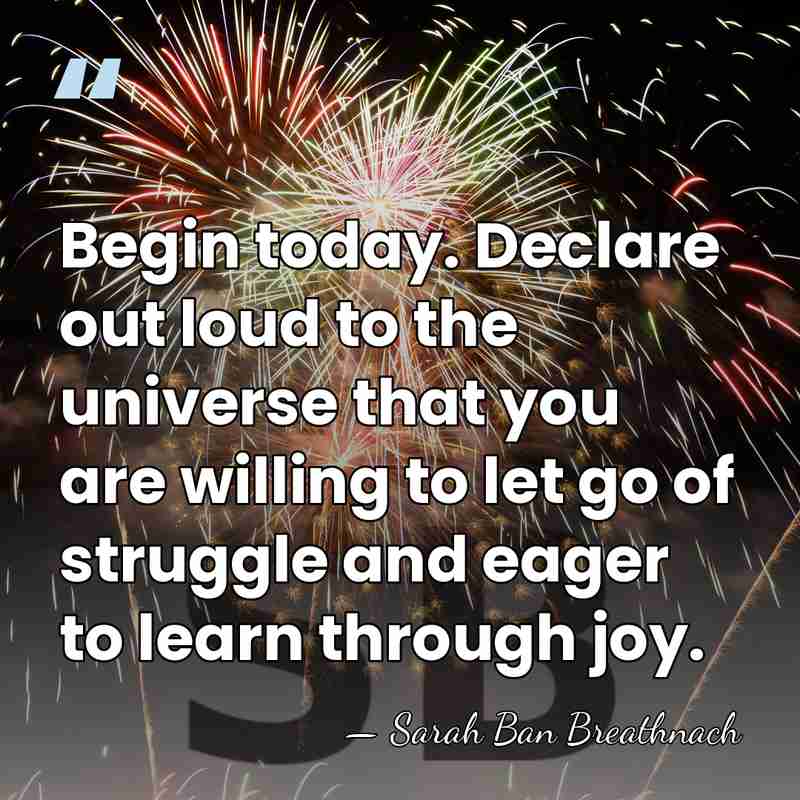 Begin today. Declare out loud to the universe that you are willing&hellip; - Sarah Ban Breathnach