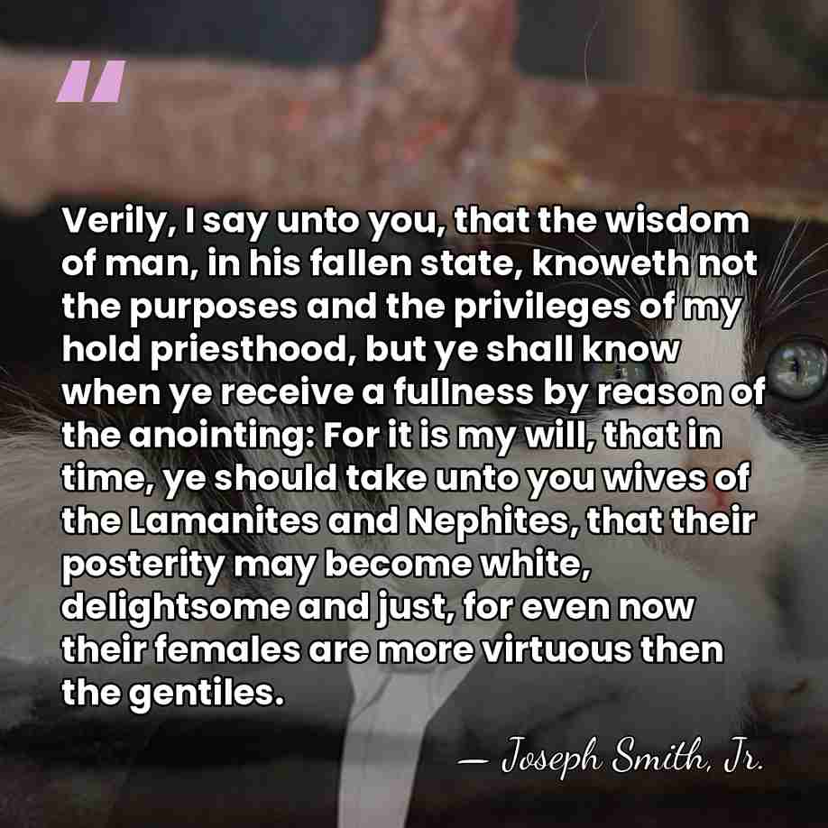Verily, I say unto you, that the wisdom of man, in his&hellip; - Joseph Smith, Jr.