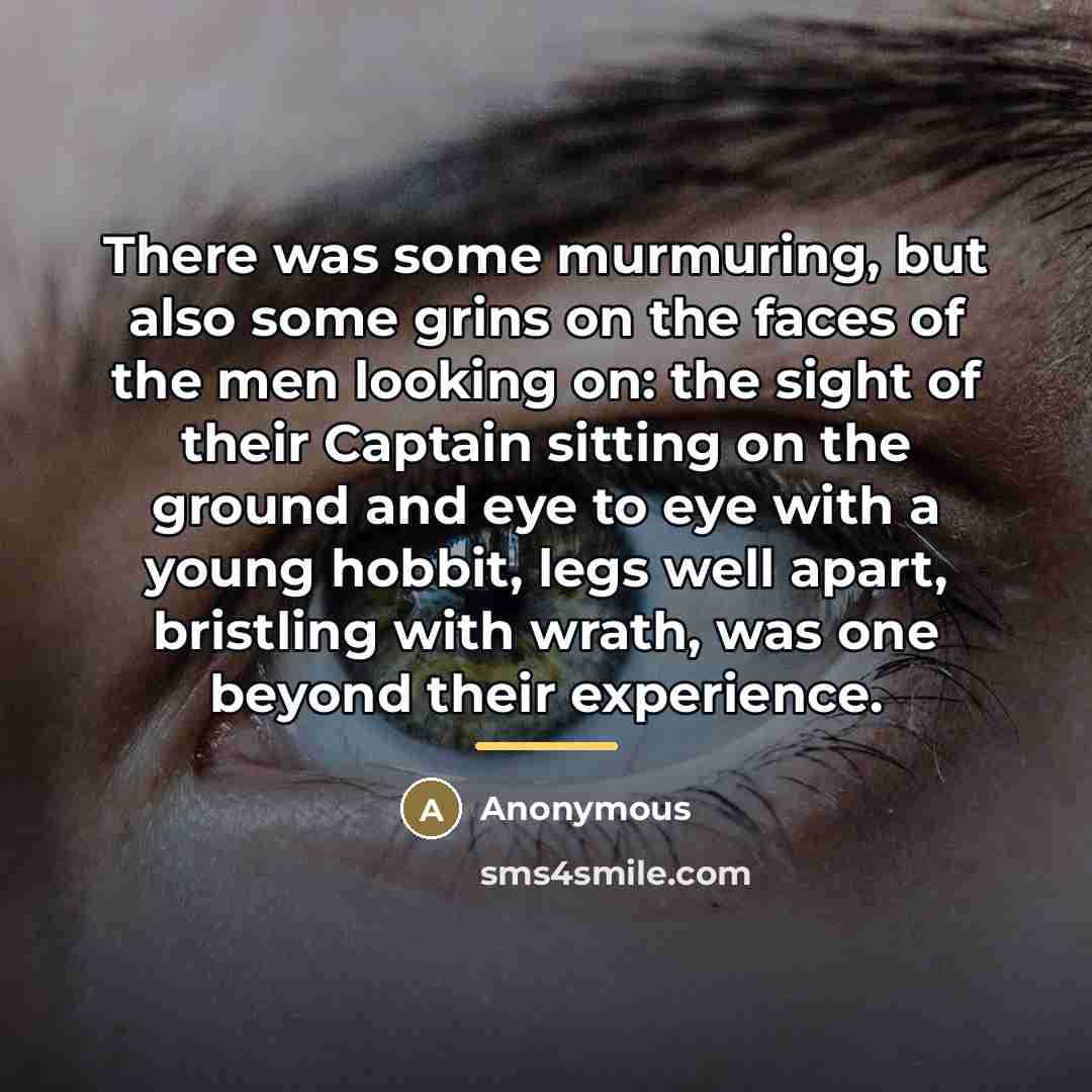 “There was some murmuring, but also some grins on the…” quote by Anonymous