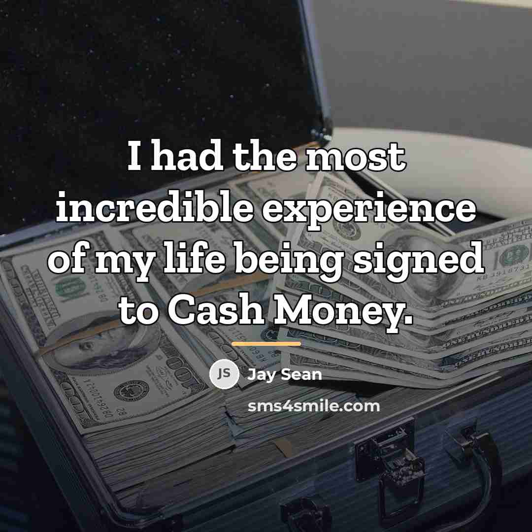 “I had the most incredible experience of my life being…” quote by Jay Sean