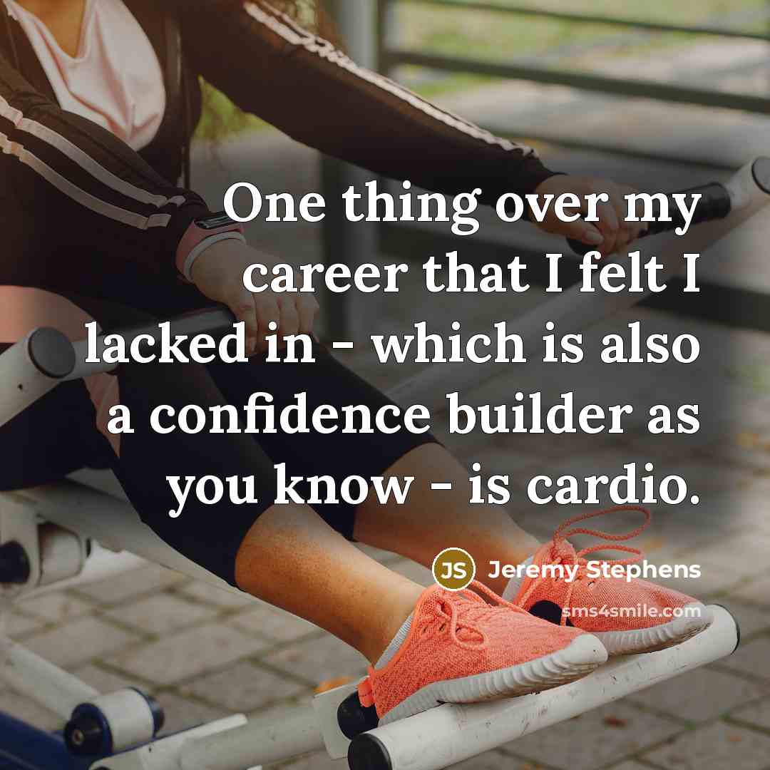 “One thing over my career that I felt I lacked…” quote by Jeremy Stephens
