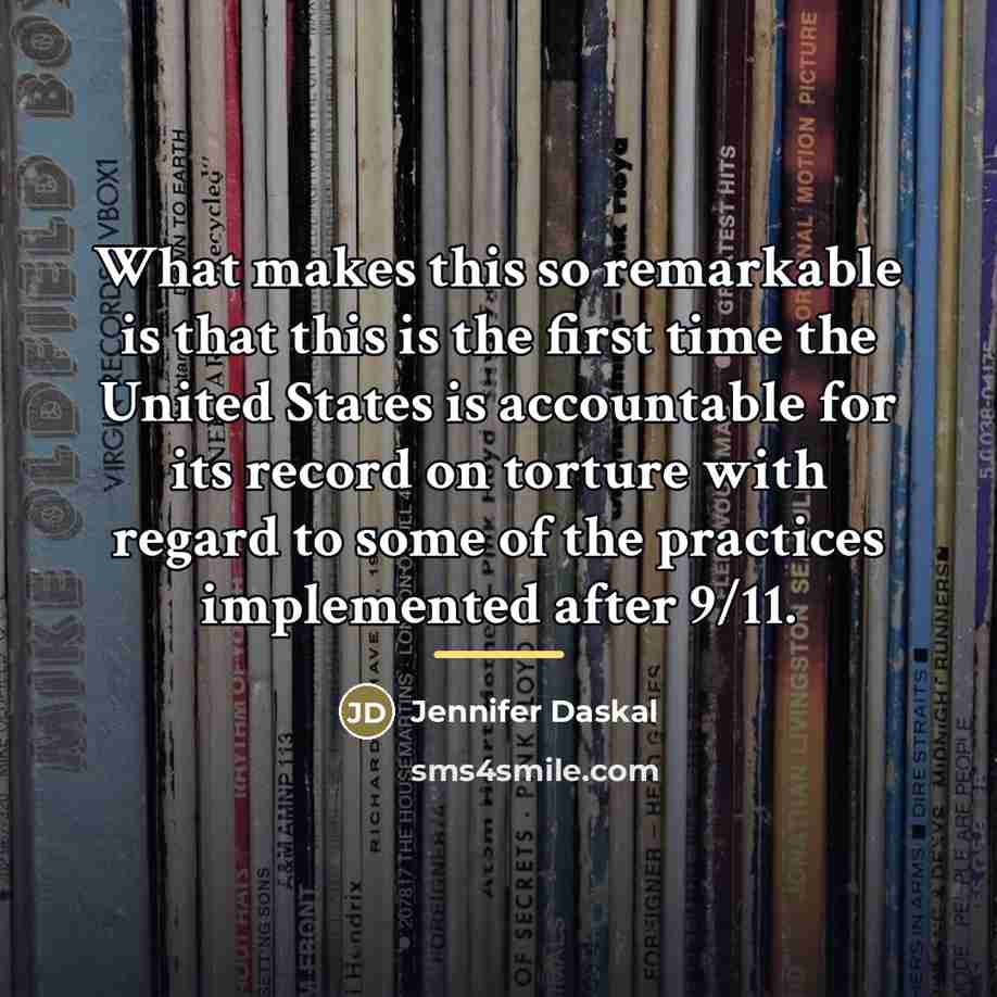 “What makes this so remarkable is that this is the…” quote by Jennifer Daskal