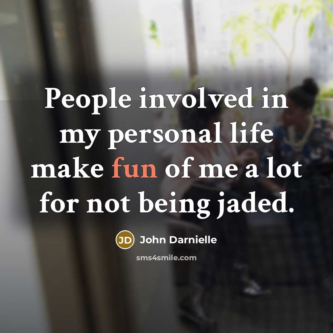 “People involved in my personal life make fun of me…” quote by John Darnielle