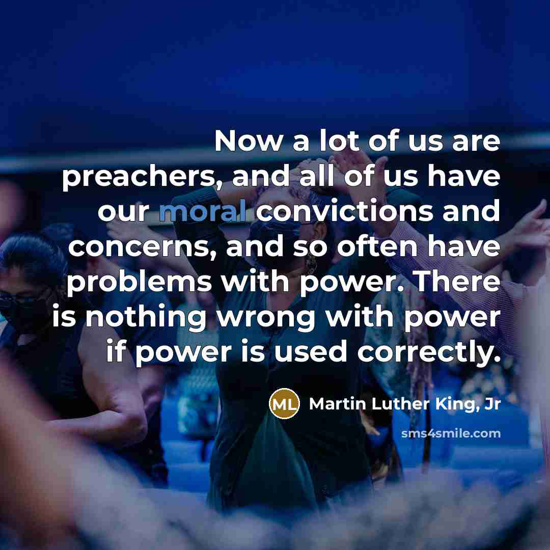 “Now a lot of us are preachers, and all of…” quote by Martin Luther King, Jr