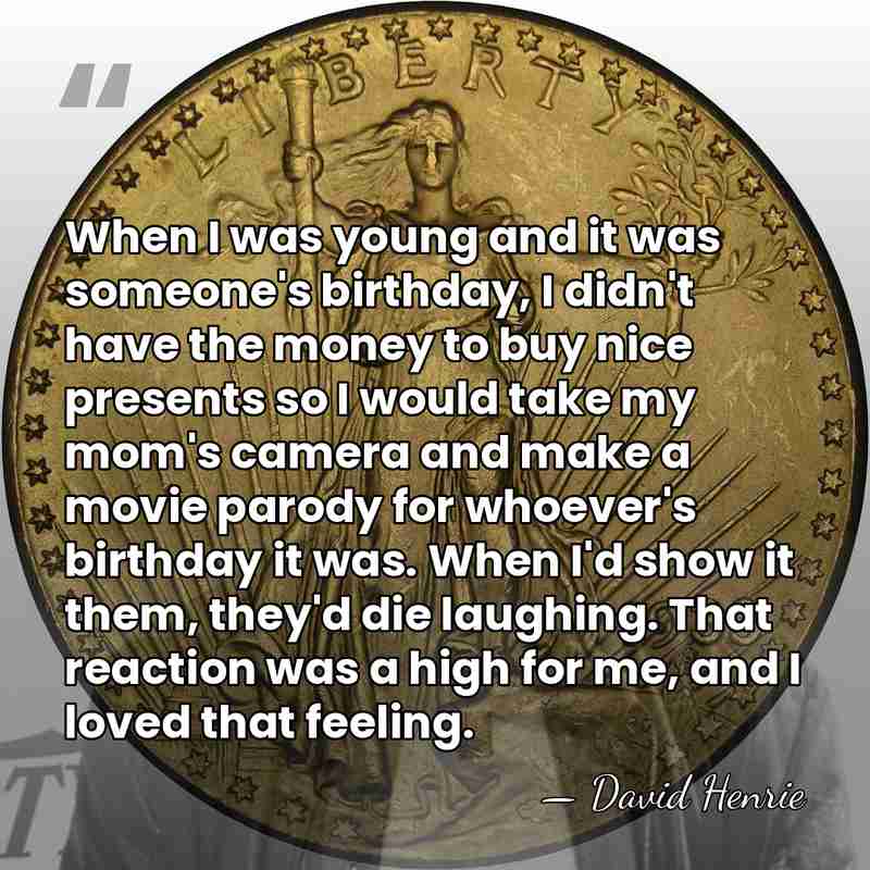 When I was young and it was someone's birthday, I didn't have&hellip; - David Henrie