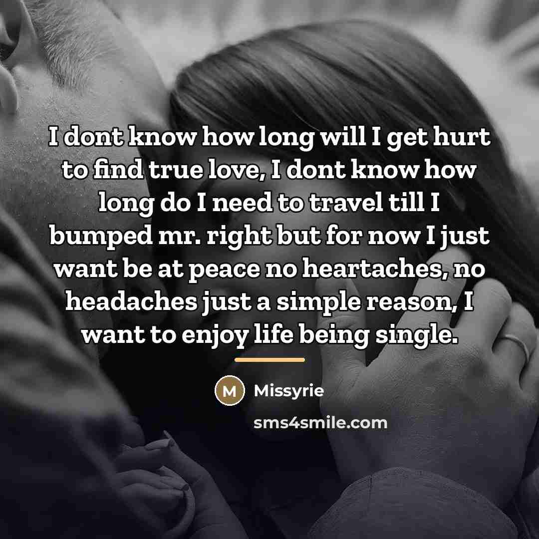 “I dont know how long will I get hurt to…” quote by Missyrie