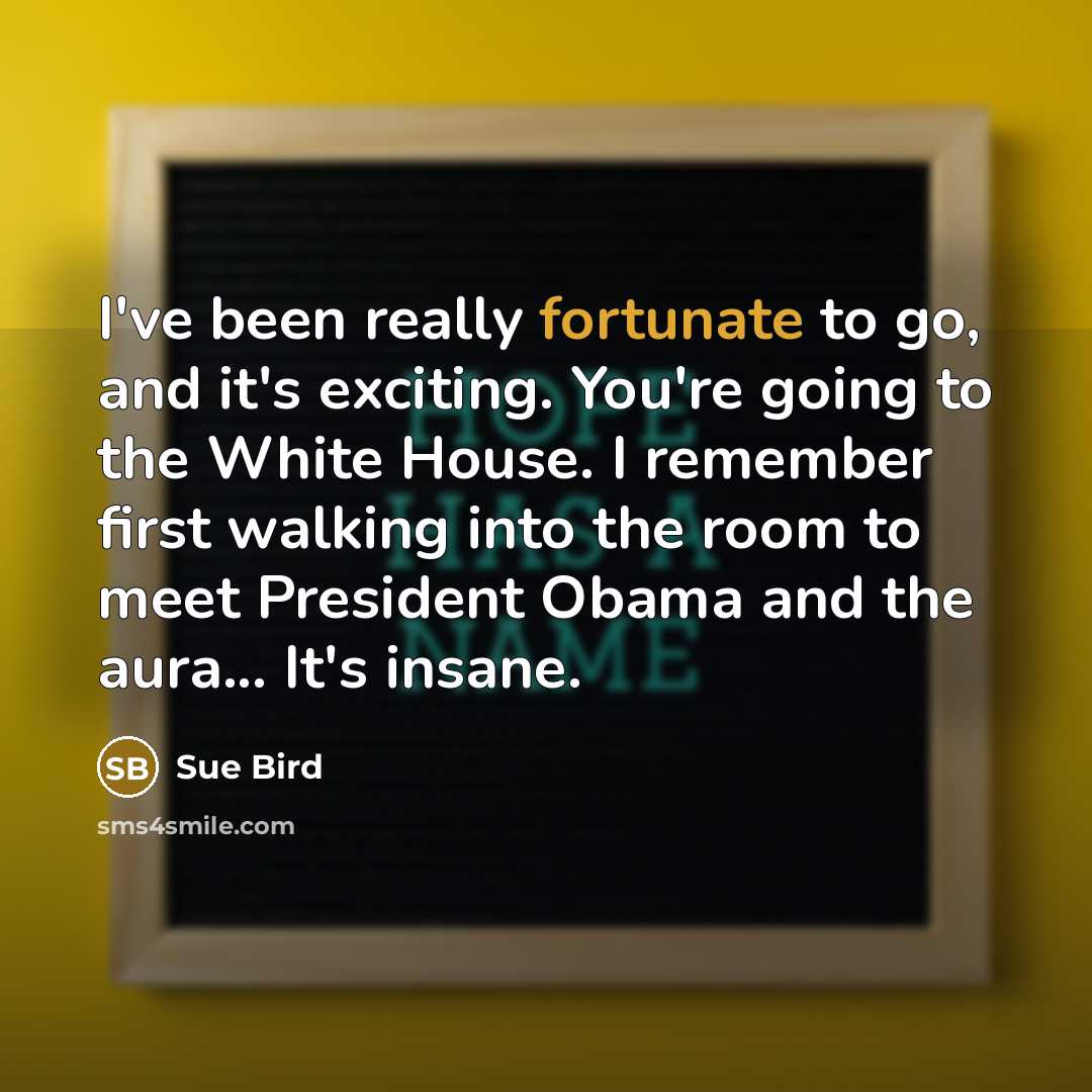 “I've been really fortunate to go, and it's exciting. You're…” quote by Sue Bird