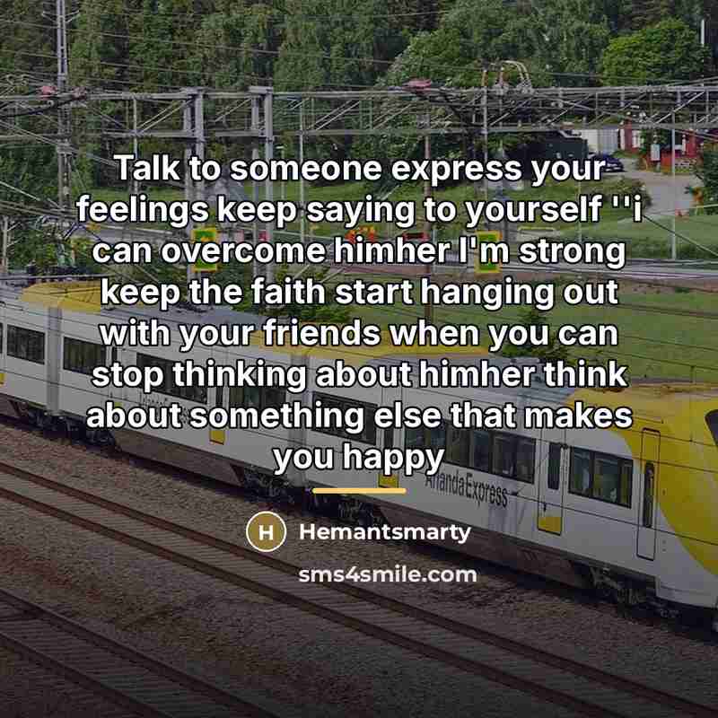 “Talk to someone express your feelings keep saying to yourself…” quote by Hemantsmarty