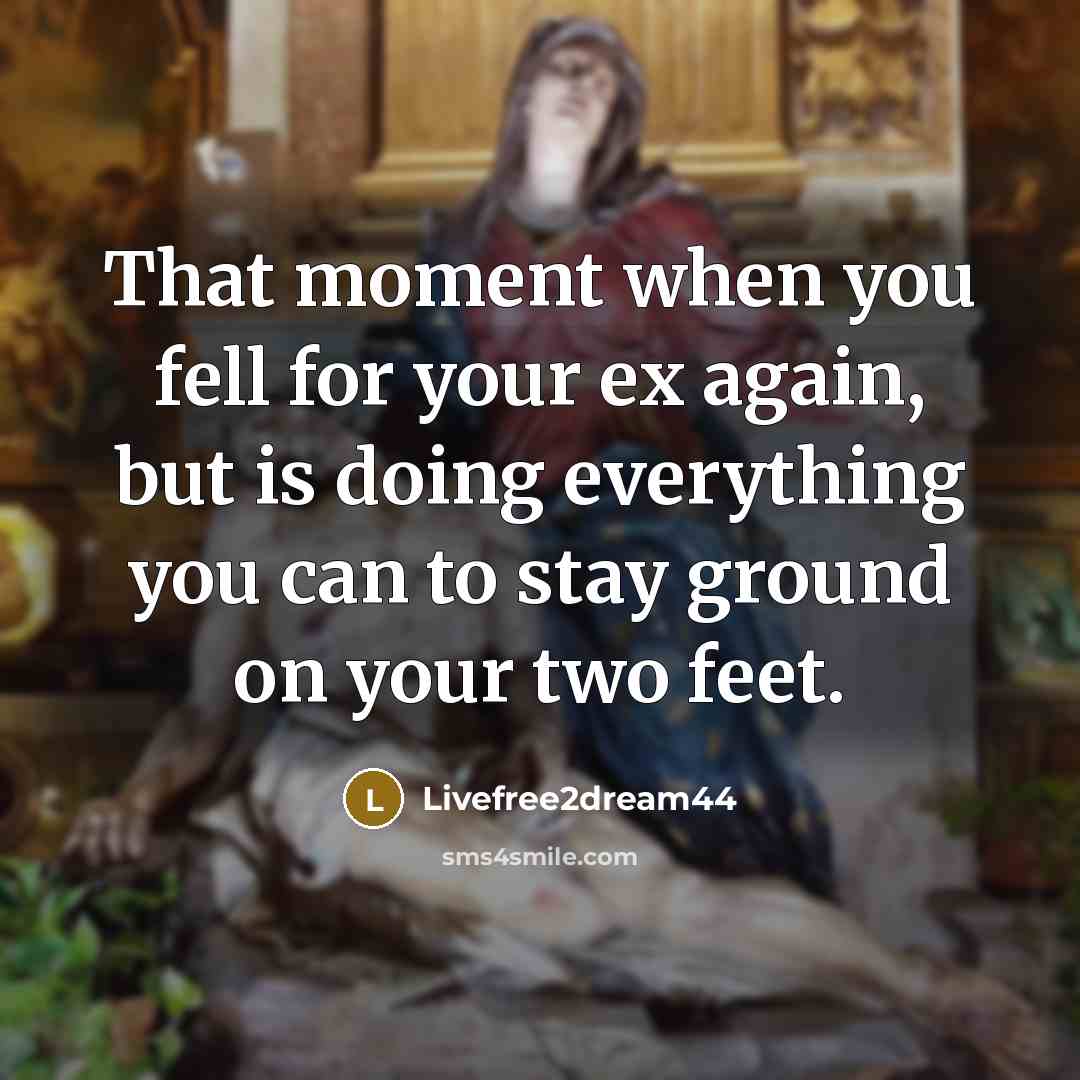 “That moment when you fell for your ex again, but…” quote by Livefree2dream44