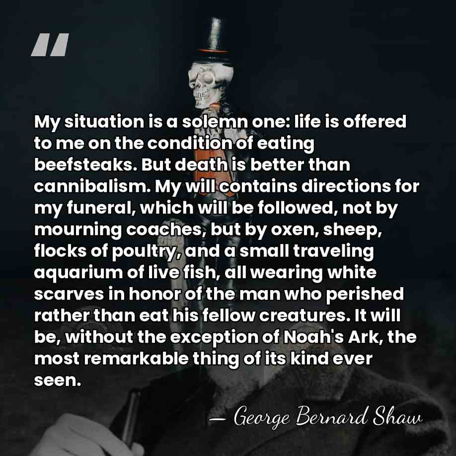 My situation is a solemn one: life is offered to me on&hellip; - George Bernard Shaw