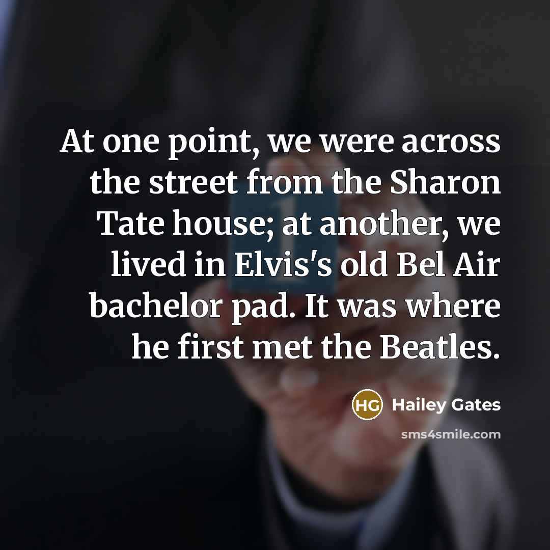 “At one point, we were across the street from the…” quote by Hailey Gates