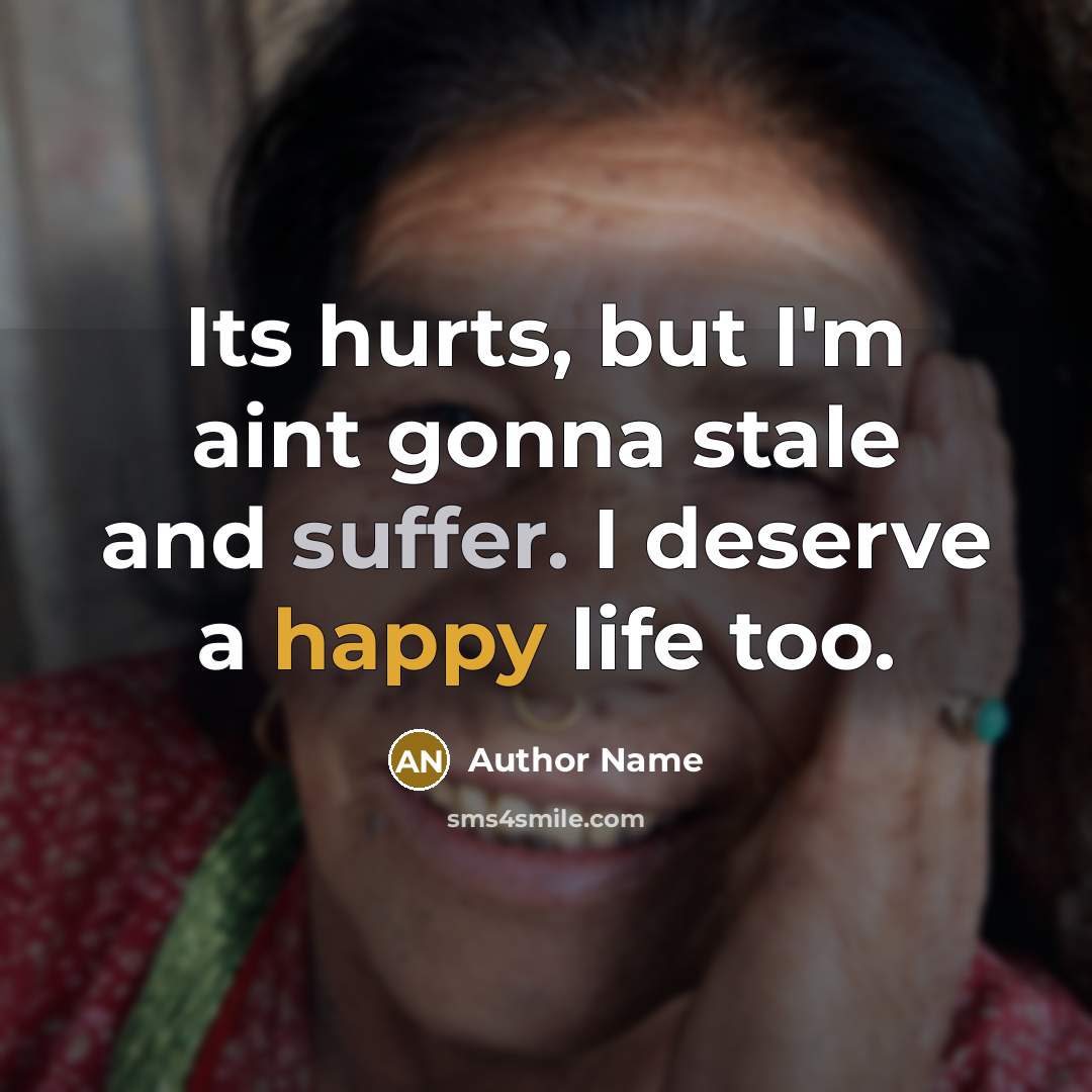 “Its hurts, but I'm aint gonna stale and suffer. I…” quote by Author Name