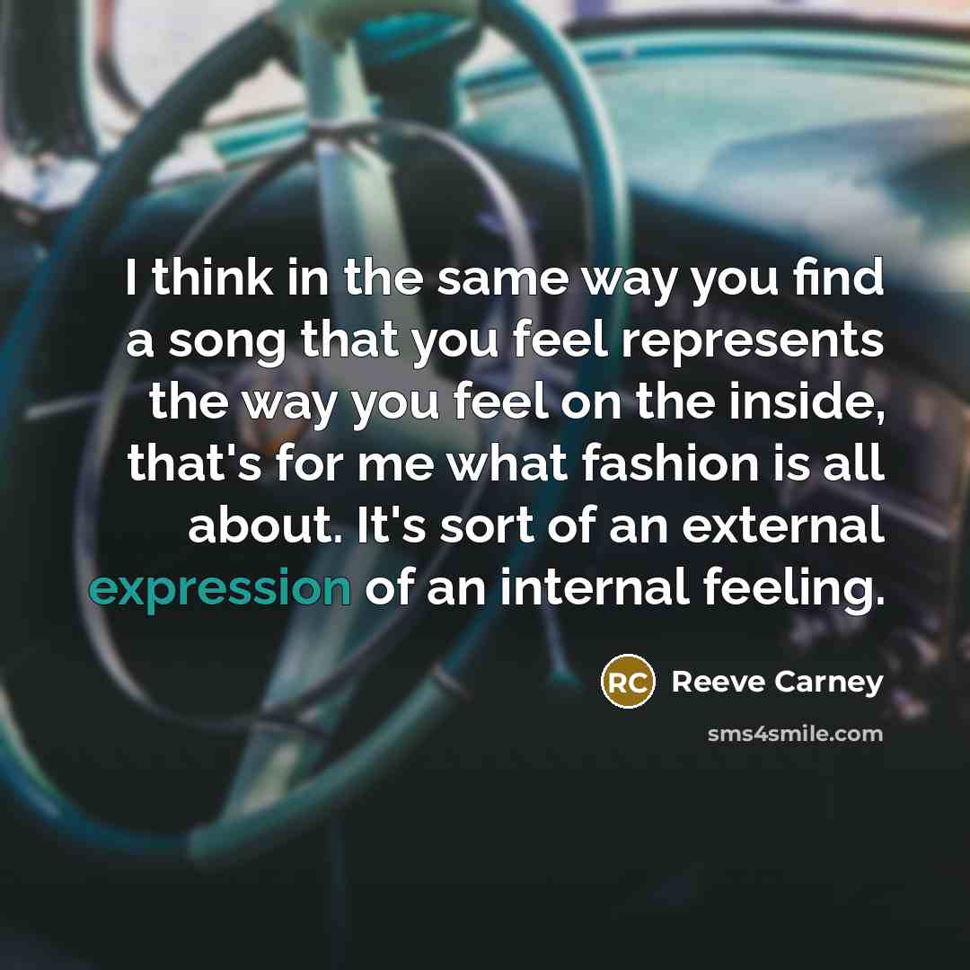 “I think in the same way you find a song…” quote by Reeve Carney