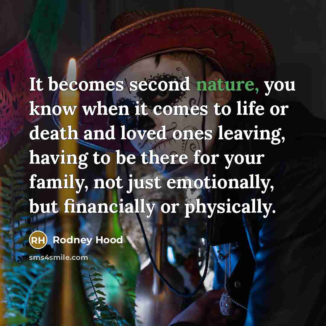 “It becomes second nature, you know when it comes to…” quote by Rodney Hood