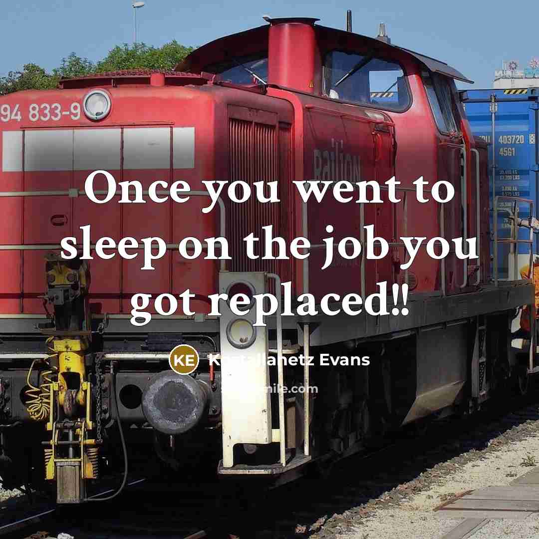 “Once you went to sleep on the job you got…” quote by Kostallanetz Evans