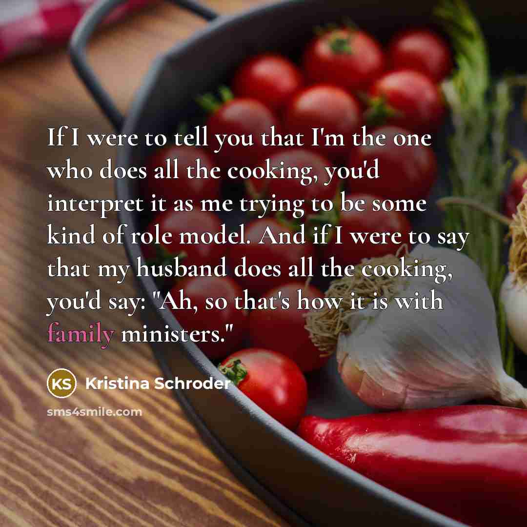 “If I were to tell you that I'm the one…” quote by Kristina Schroder