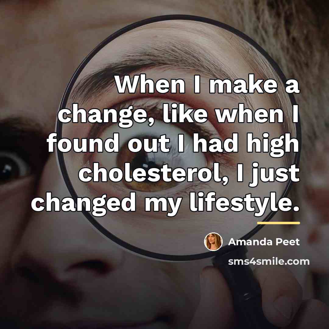 “When I make a change, like when I found out…” quote by Amanda Peet