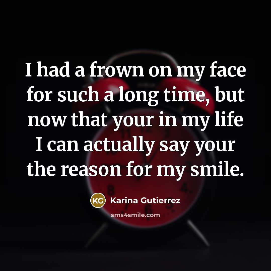 “I had a frown on my face for such a…” quote by Karina Gutierrez