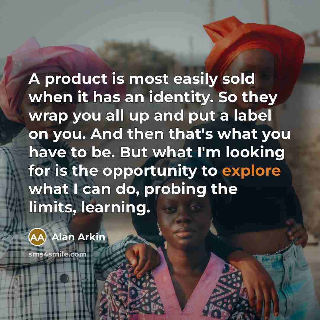 “A product is most easily sold when it has an…” quote by Alan Arkin
